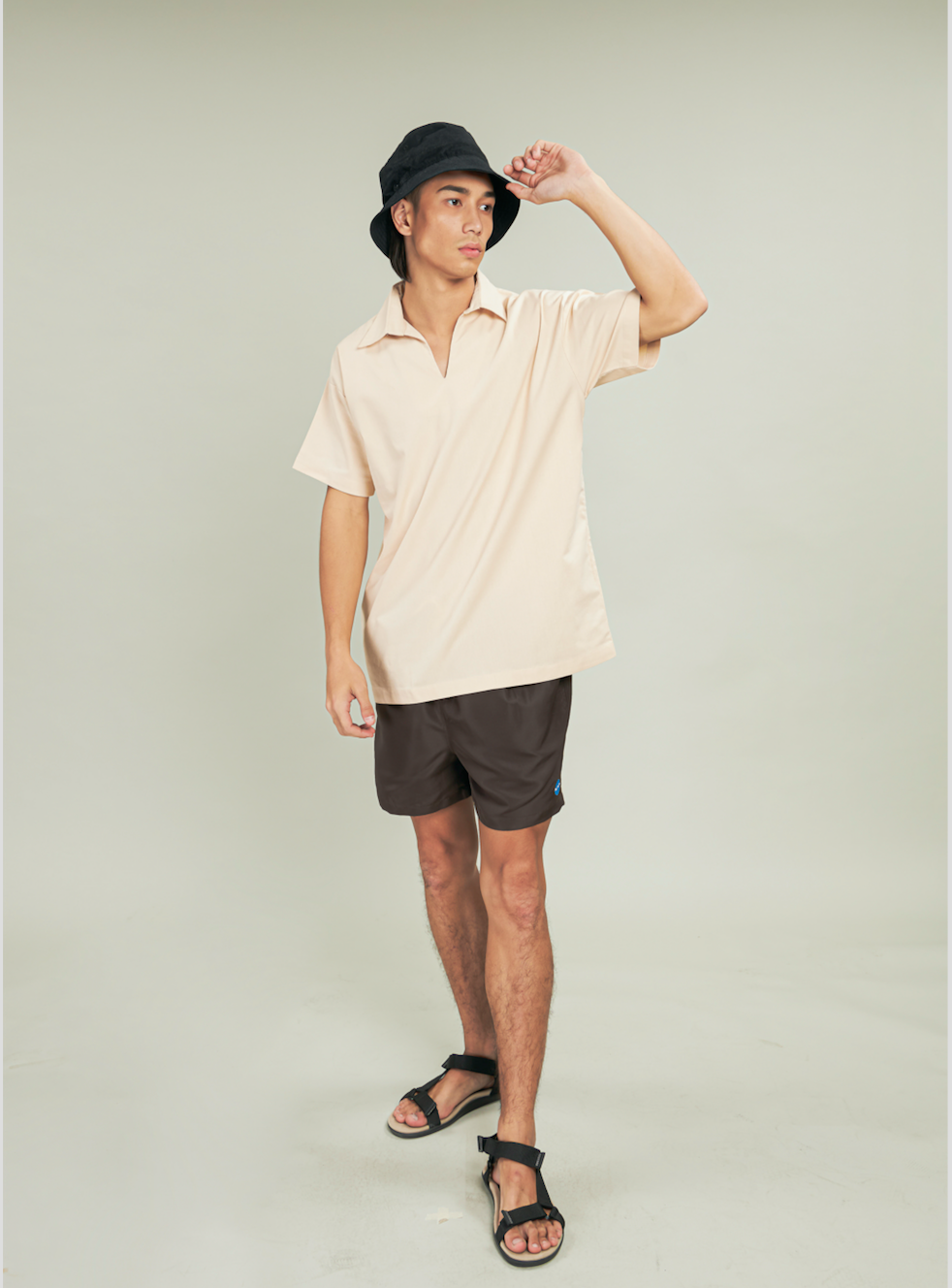 Classic Swim Shorts - Brown