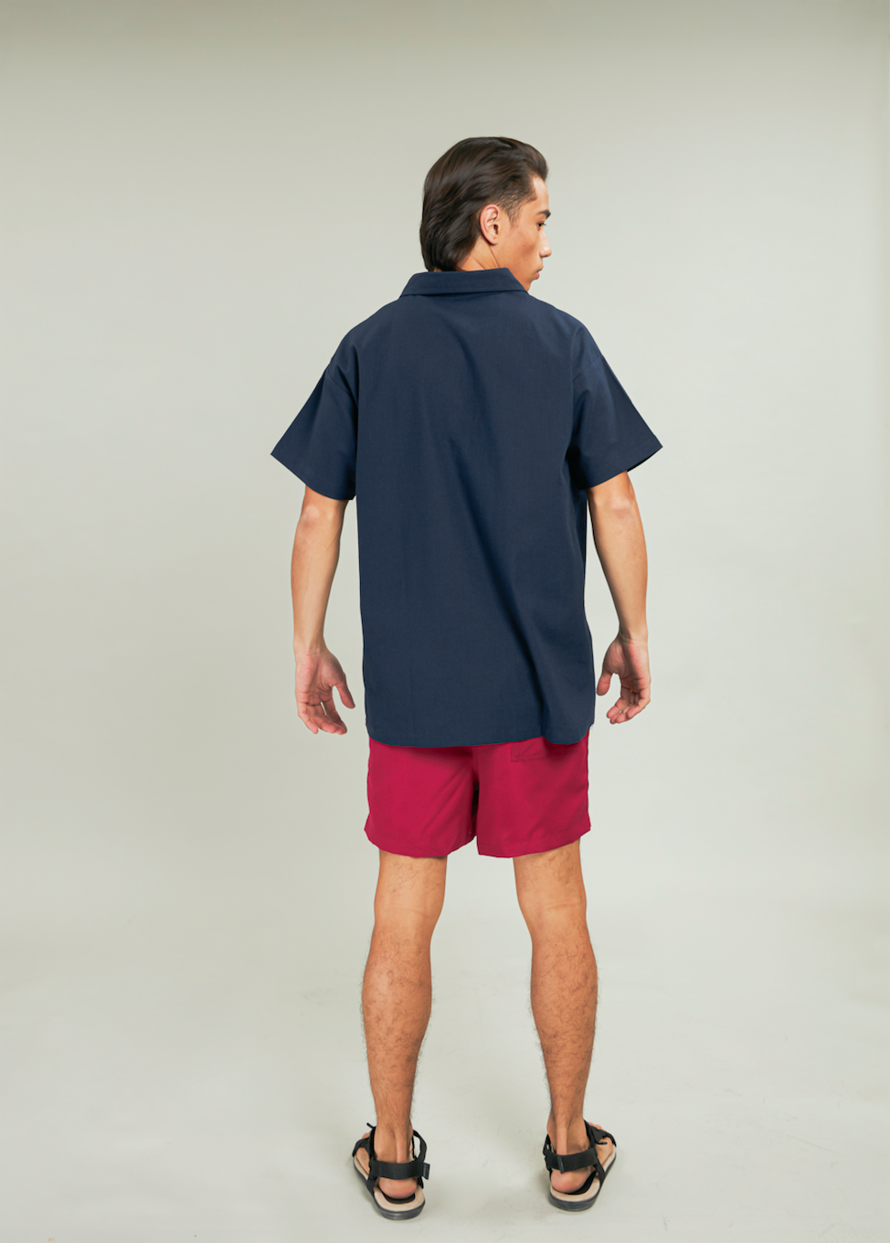 Classic Swim Shorts - Burgundy